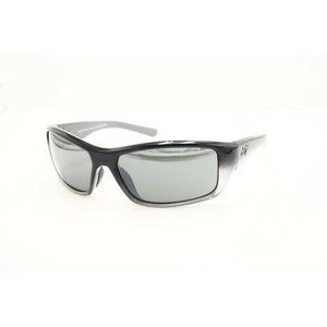 Maui Jim Barrier Reef MJ 792-14C Wrap Black Polarized Sunglasses Gray Lenses (B)